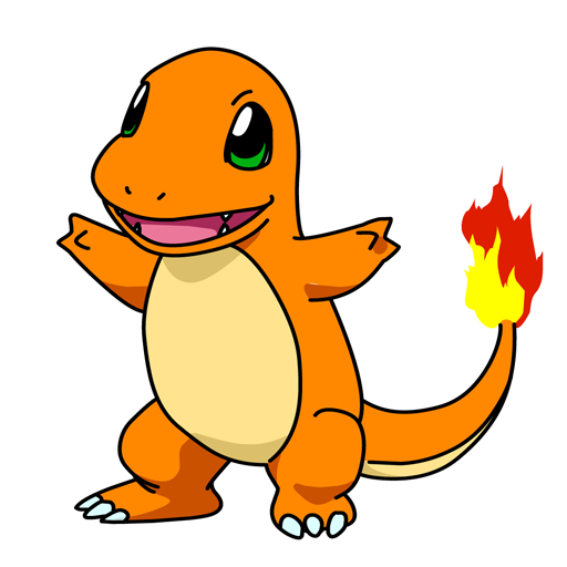 Charmander Coloring Pages