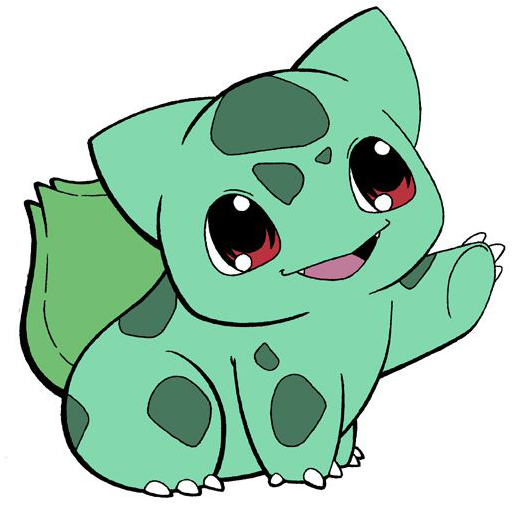 Baby Bulbasaur Coloring Pages