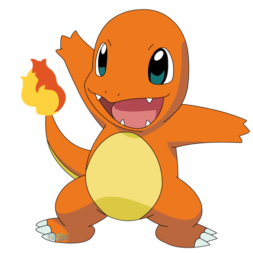 Cute Charmander Coloring Pages